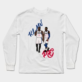 Kawhi Leonard x Paul George 'KLAW x PG' - NBA LA Clippers Long Sleeve T-Shirt